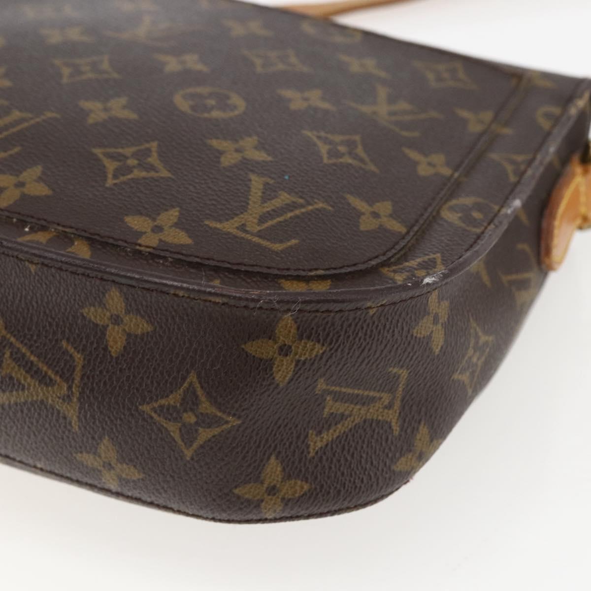 LOUIS VUITTON Monogram Saint Cloud GM Shoulder Bag M51242 LV Auth 171997
