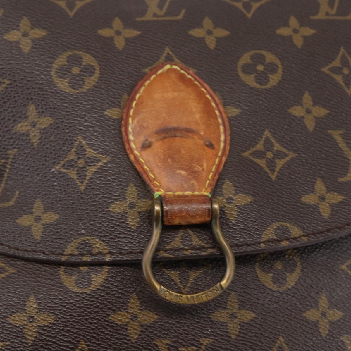 LOUIS VUITTON Monogram Saint Cloud GM Shoulder Bag M51242 LV Auth 171997