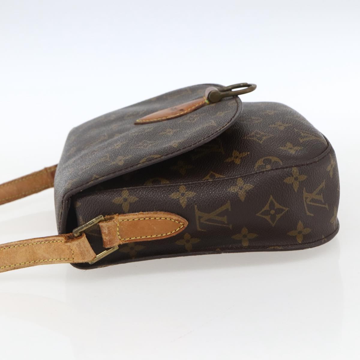 LOUIS VUITTON Monogram Saint Cloud GM Shoulder Bag M51242 LV Auth 171997