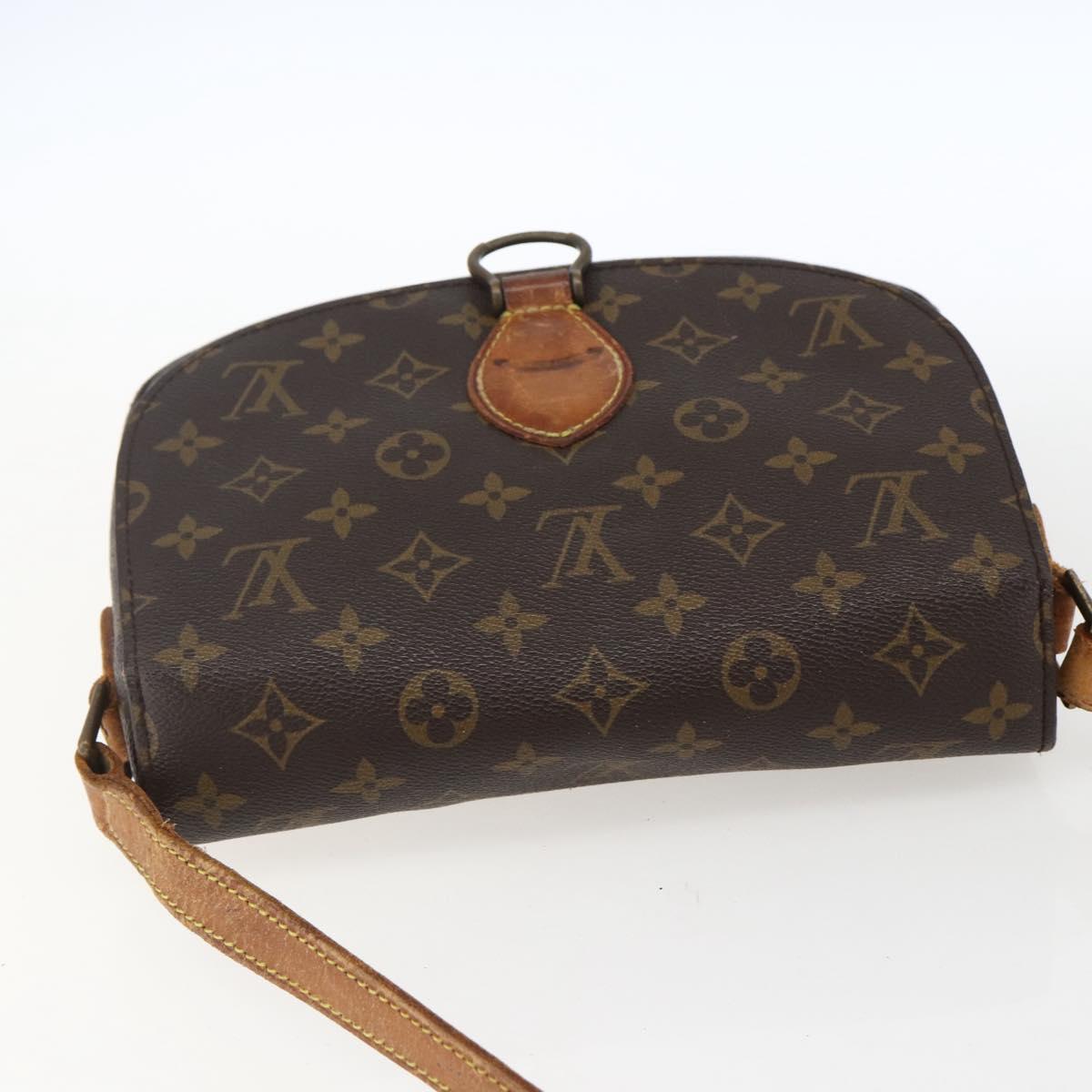 LOUIS VUITTON Monogram Saint Cloud GM Shoulder Bag M51242 LV Auth 171997