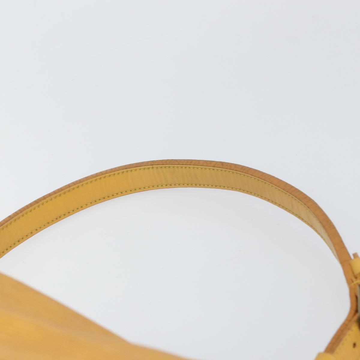 LOUIS VUITTON Epi Petit Noe Shoulder Bag Yellow M44109 LV Auth 171999