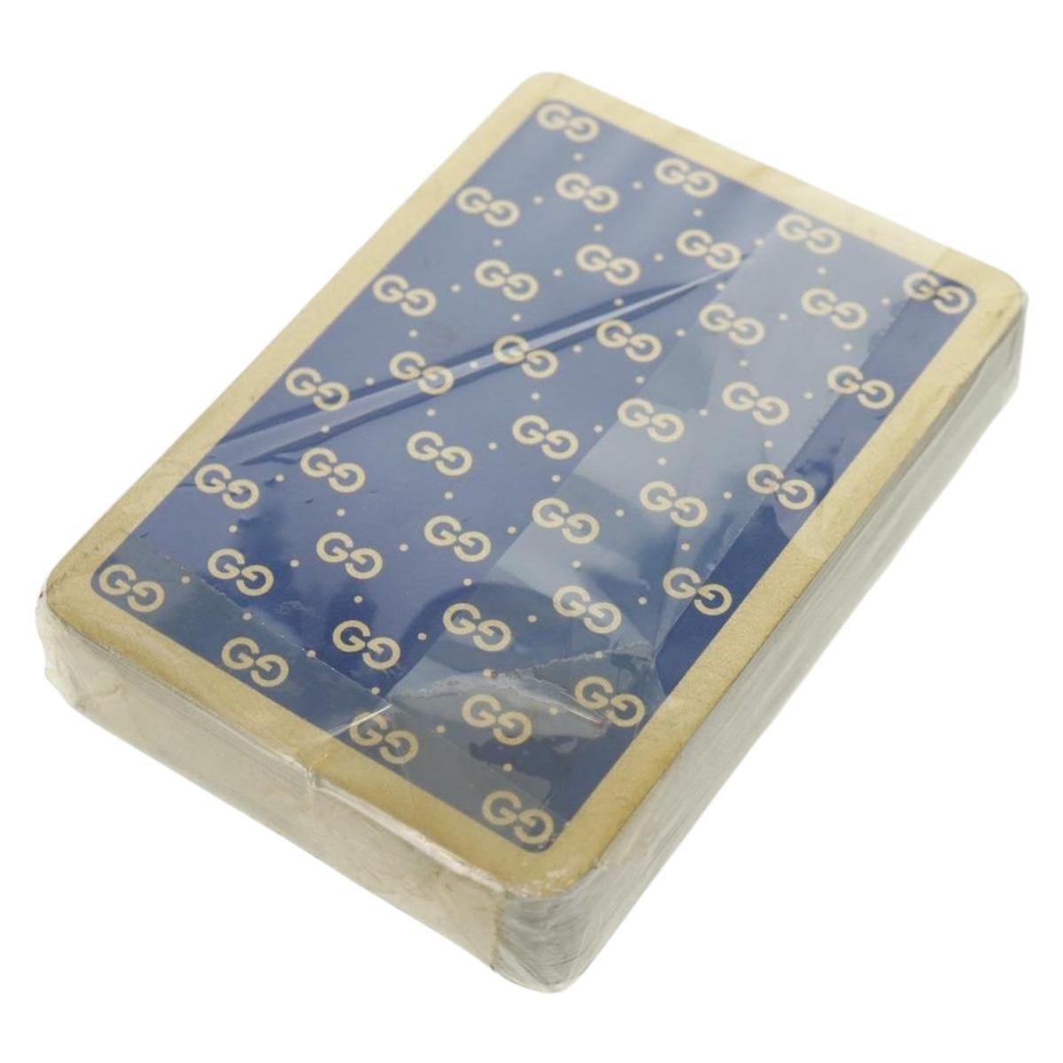 GUCCI Playing Cards Red Green blue Auth 172014A