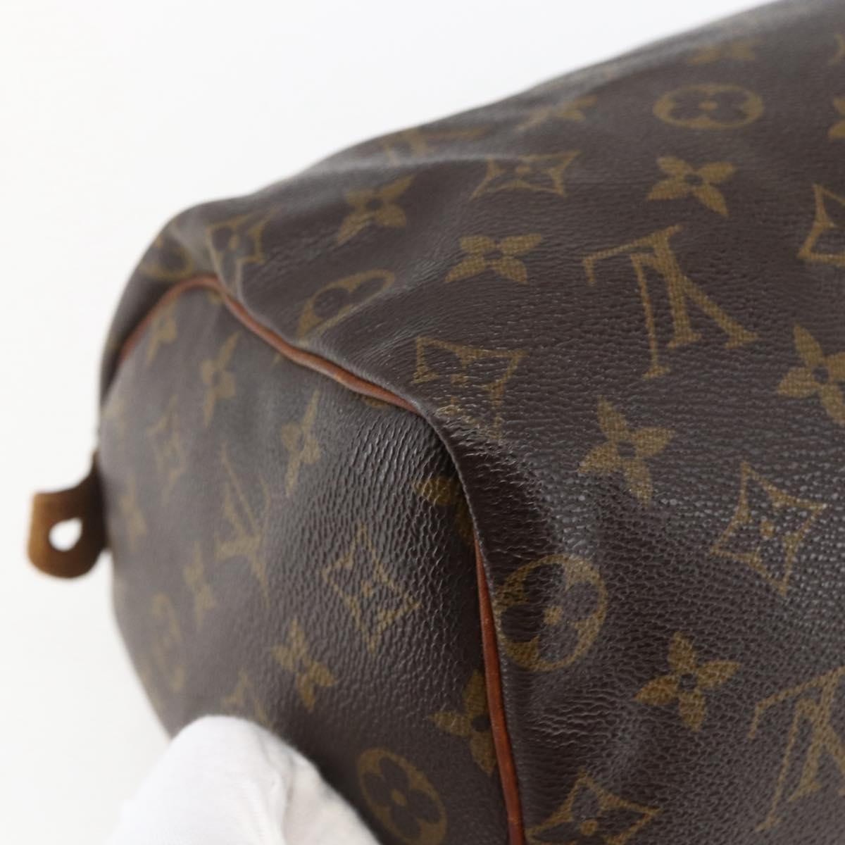 LOUIS VUITTON Monogram Speedy 25 Hand Bag M41528 LV Auth 172032