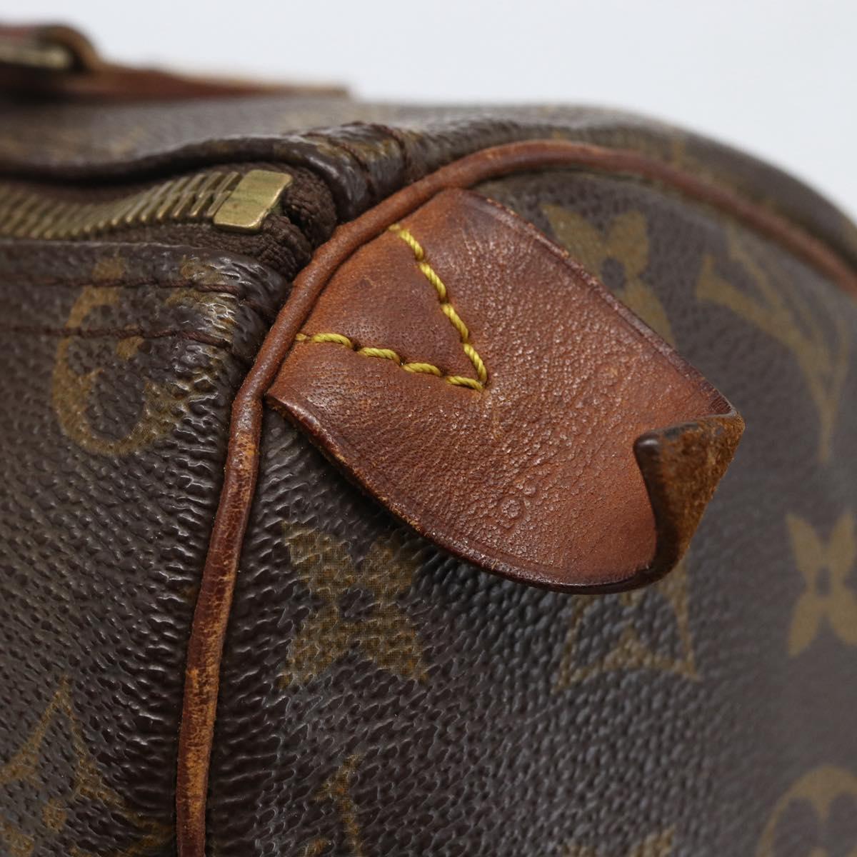 LOUIS VUITTON Monogram Speedy 25 Hand Bag M41528 LV Auth 172032