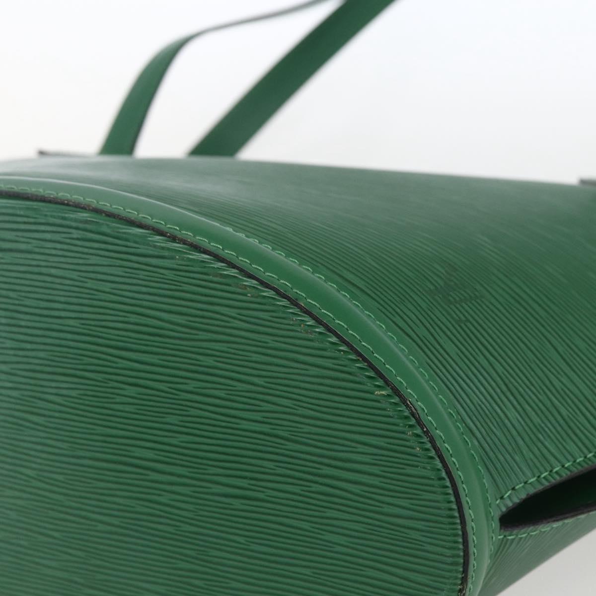 LOUIS VUITTON Epi Saint Jacques Shopping Bag Green M52274 LV Auth 172035
