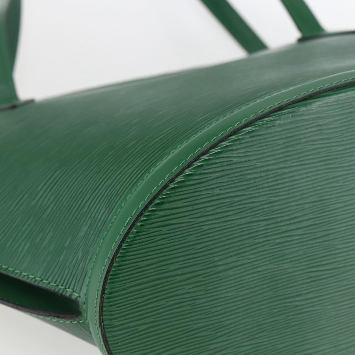 LOUIS VUITTON Epi Saint Jacques Shopping Bag Green M52274 LV Auth 172035
