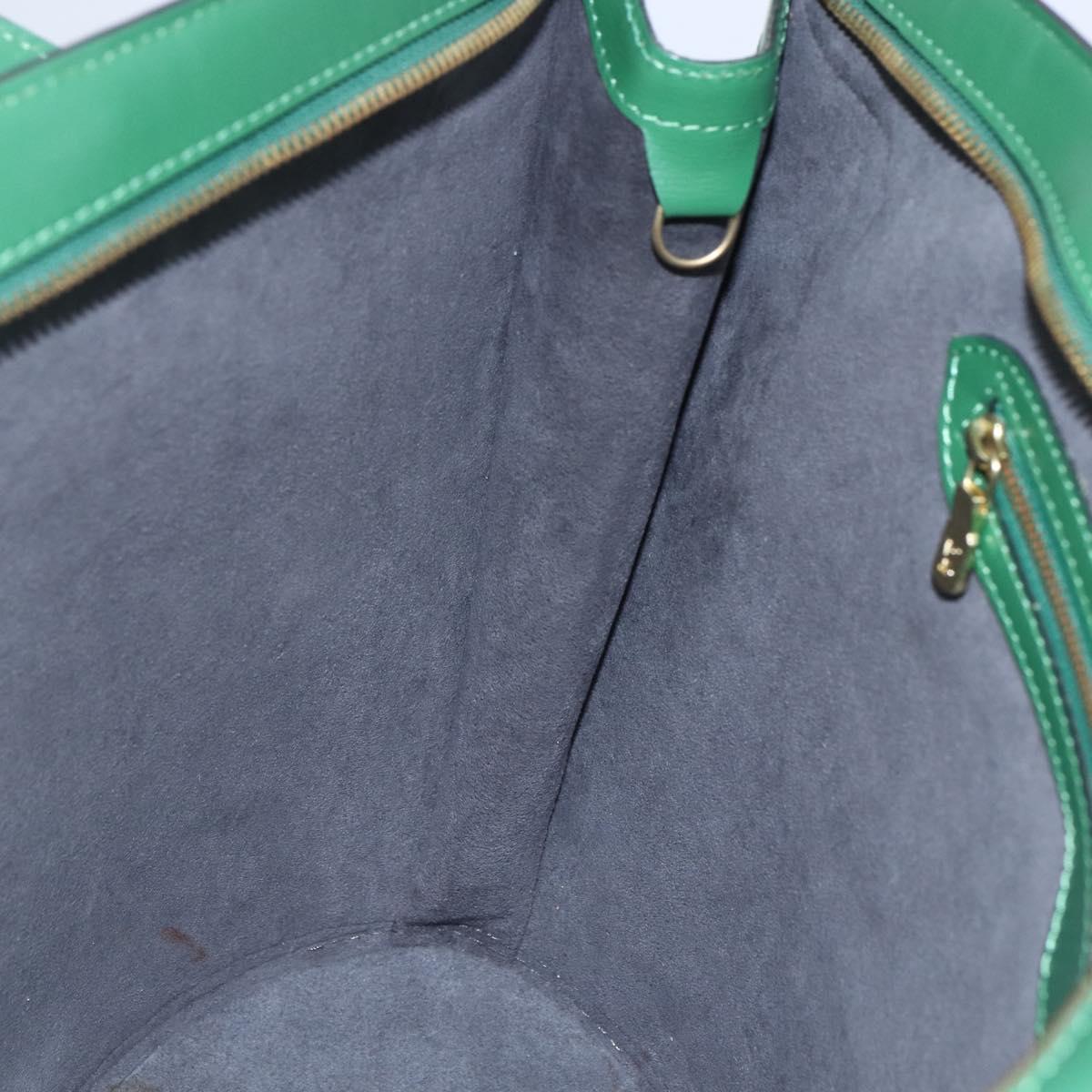 LOUIS VUITTON Epi Saint Jacques Shopping Bag Green M52274 LV Auth 172035