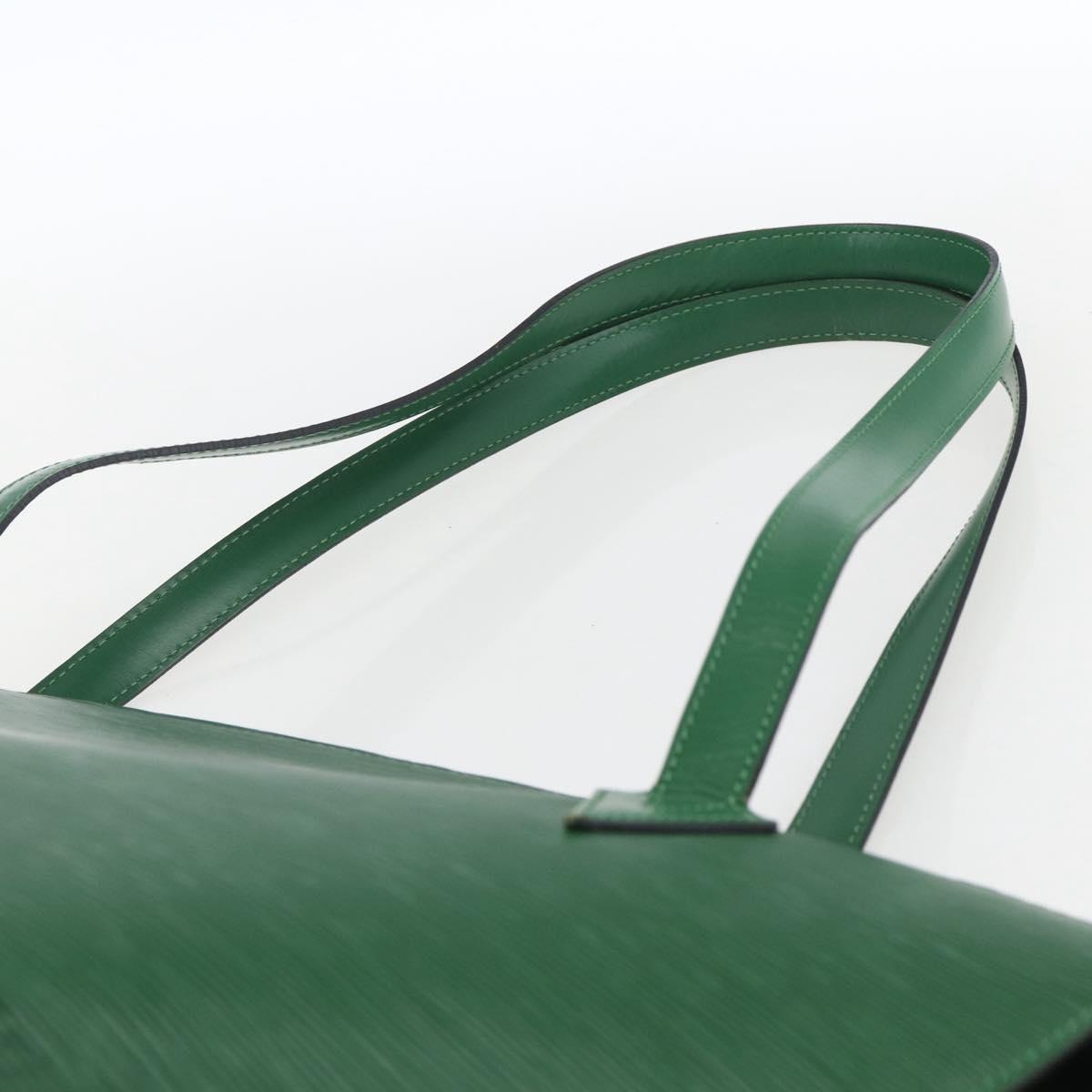 LOUIS VUITTON Epi Saint Jacques Shopping Bag Green M52274 LV Auth 172035