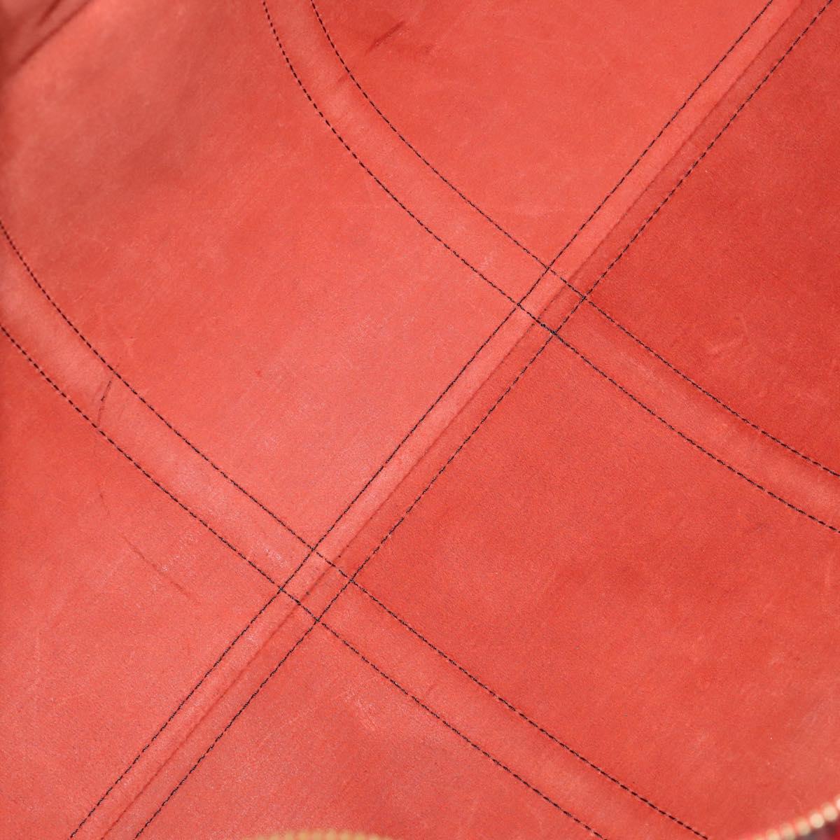 LOUIS VUITTON Epi Keepall 55 Boston Bag Red M42957 LV Auth 172098A