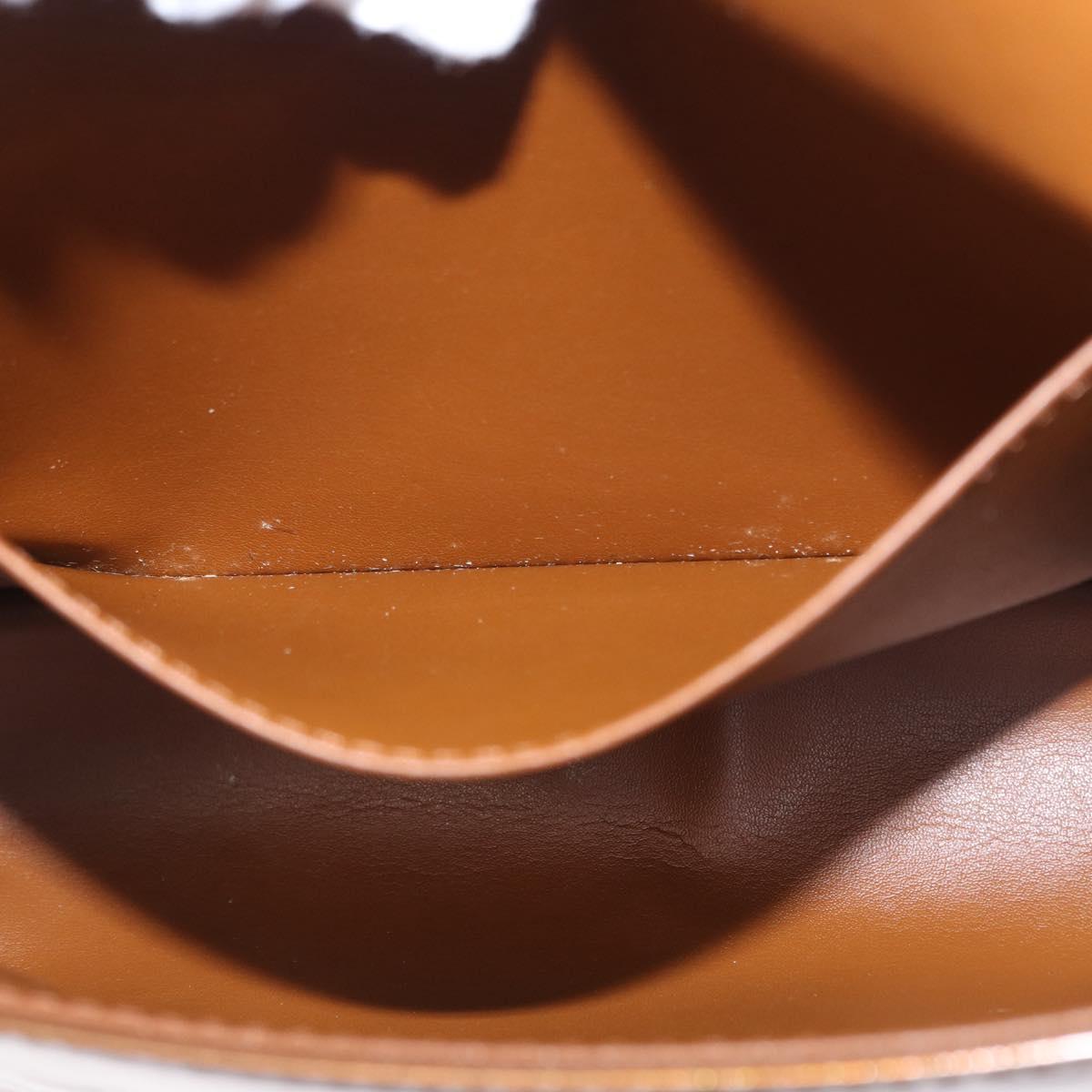 LOUIS VUITTON Monogram Vernis Thompson Street Bag Bronze M91124 LV Auth 172115