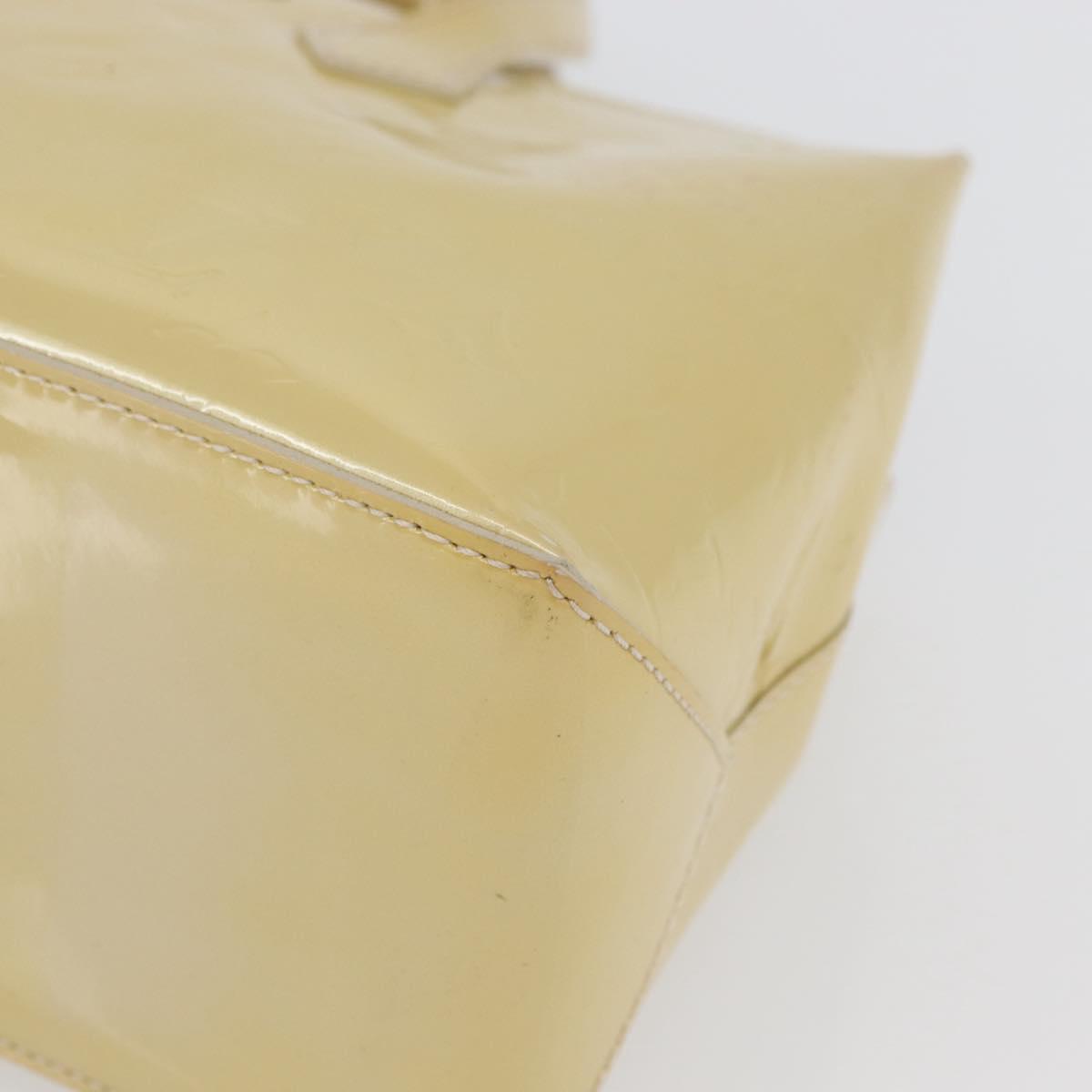 LOUIS VUITTON Monogram Vernis Wilshire PM Bag Rose Florentin M91642 Auth 172121