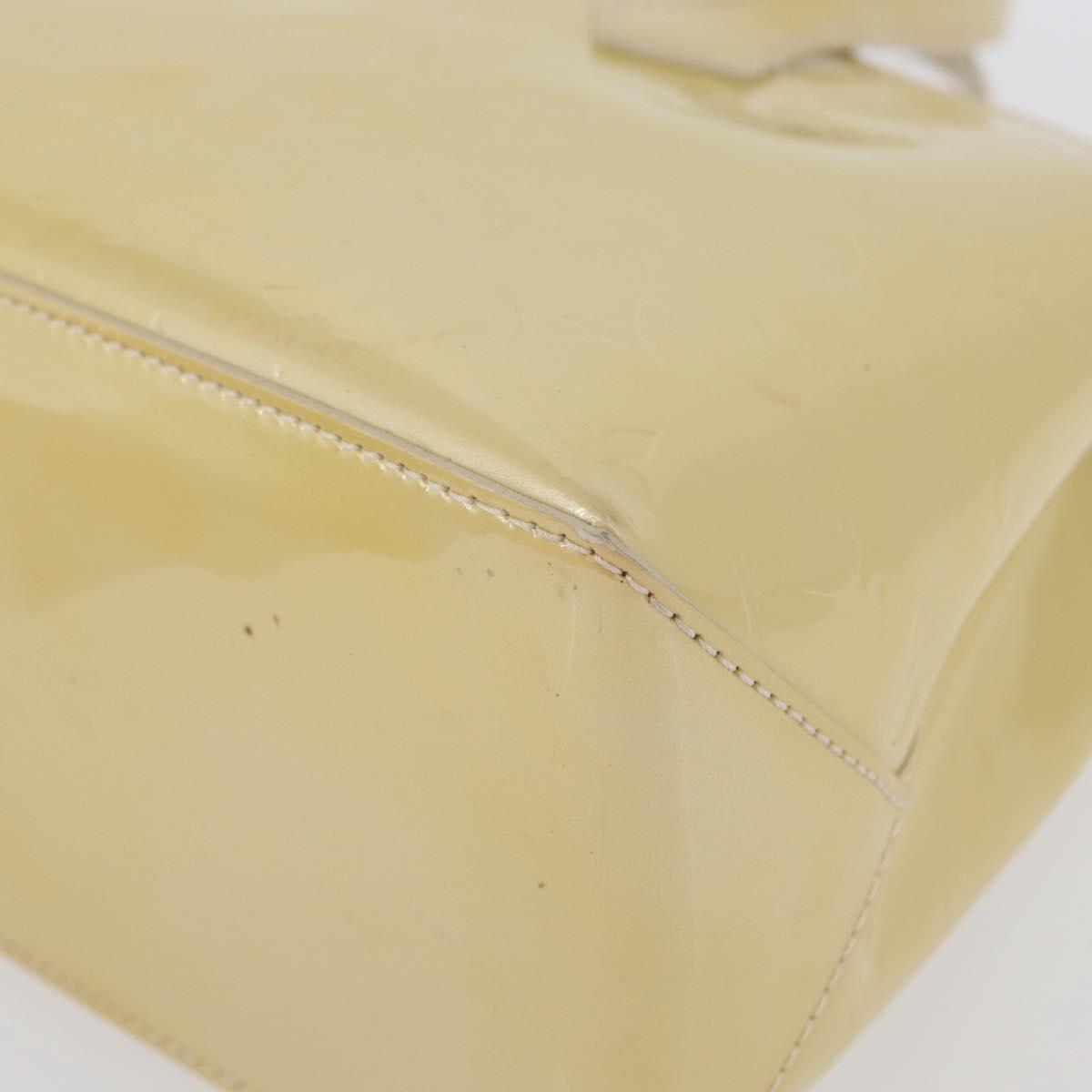 LOUIS VUITTON Monogram Vernis Wilshire PM Bag Rose Florentin M91642 Auth 172121