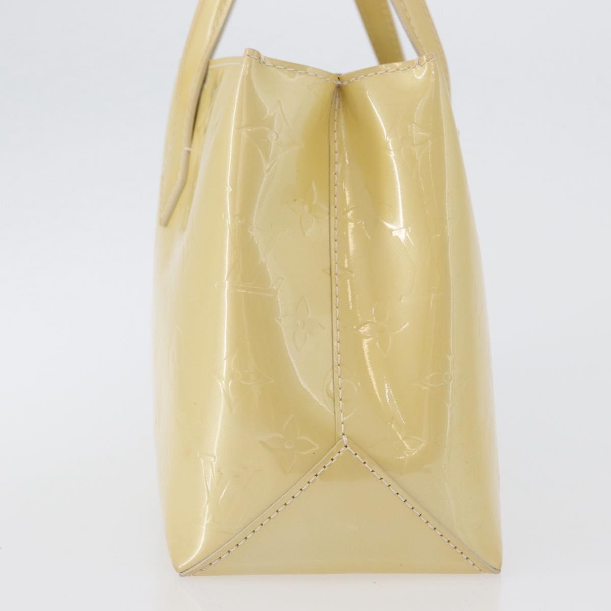 LOUIS VUITTON Monogram Vernis Wilshire PM Bag Rose Florentin M91642 Auth 172121