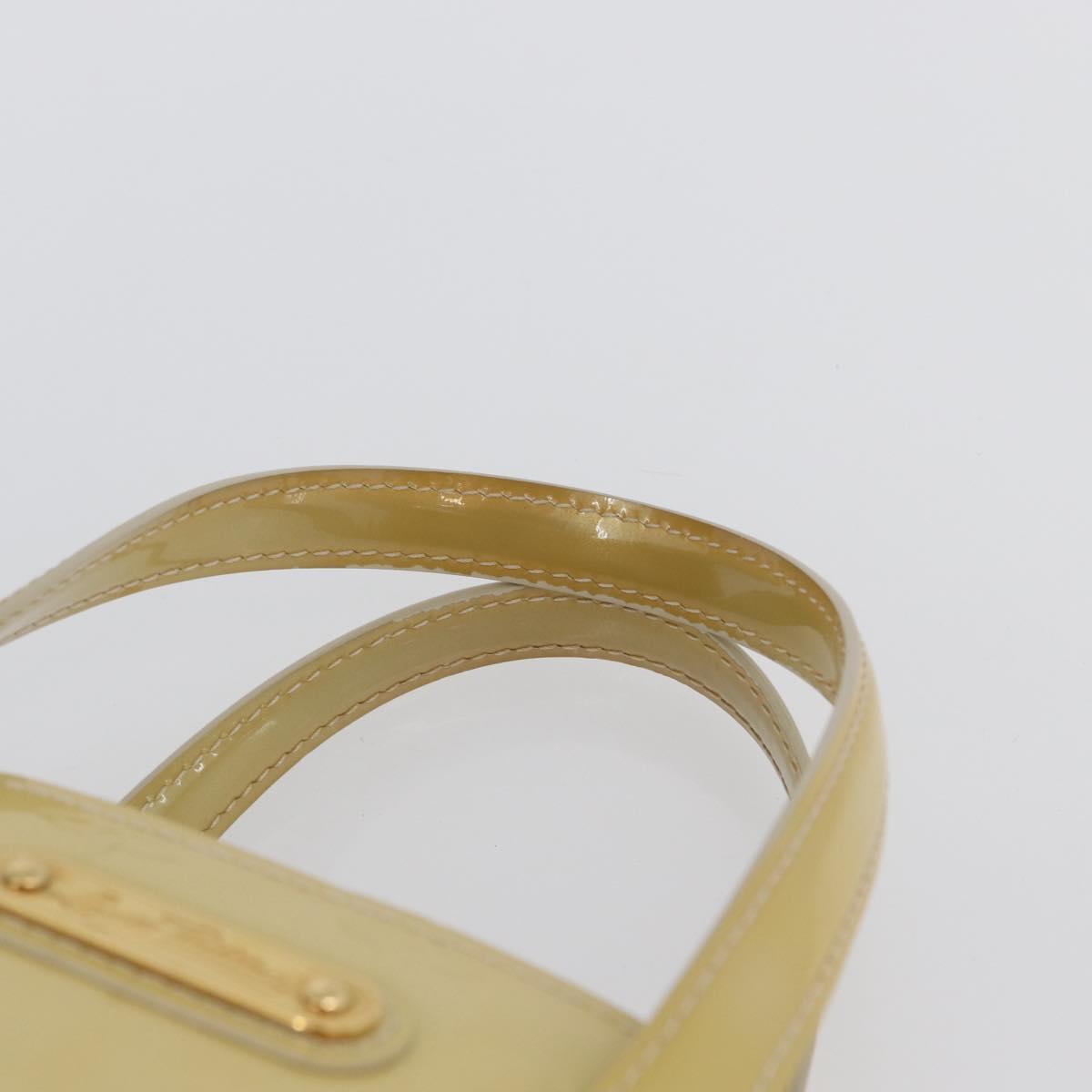 LOUIS VUITTON Monogram Vernis Wilshire PM Bag Rose Florentin M91642 Auth 172121