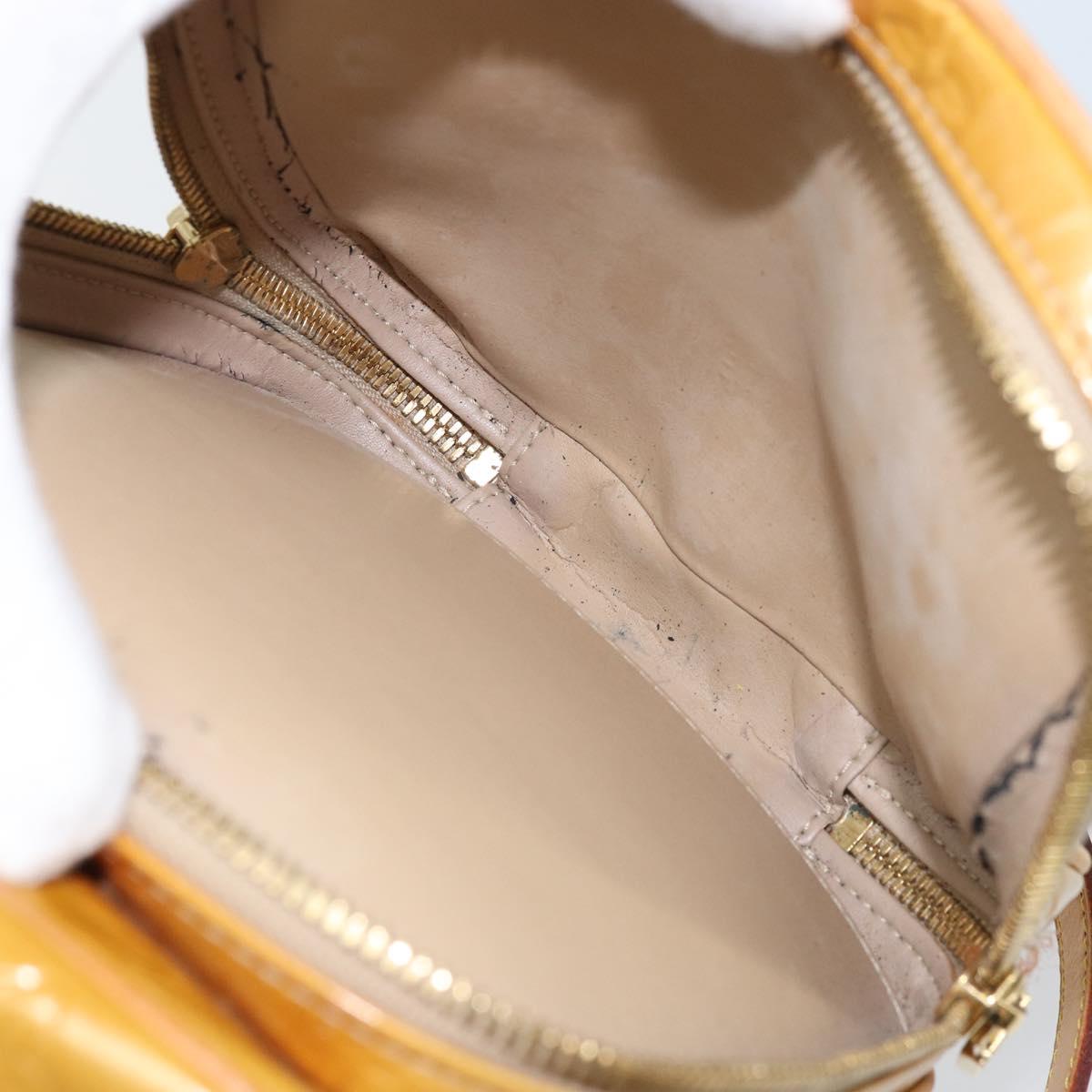 LOUIS VUITTON Monogram Vernis Wooster Shoulder Bag Beige LV Auth 172122