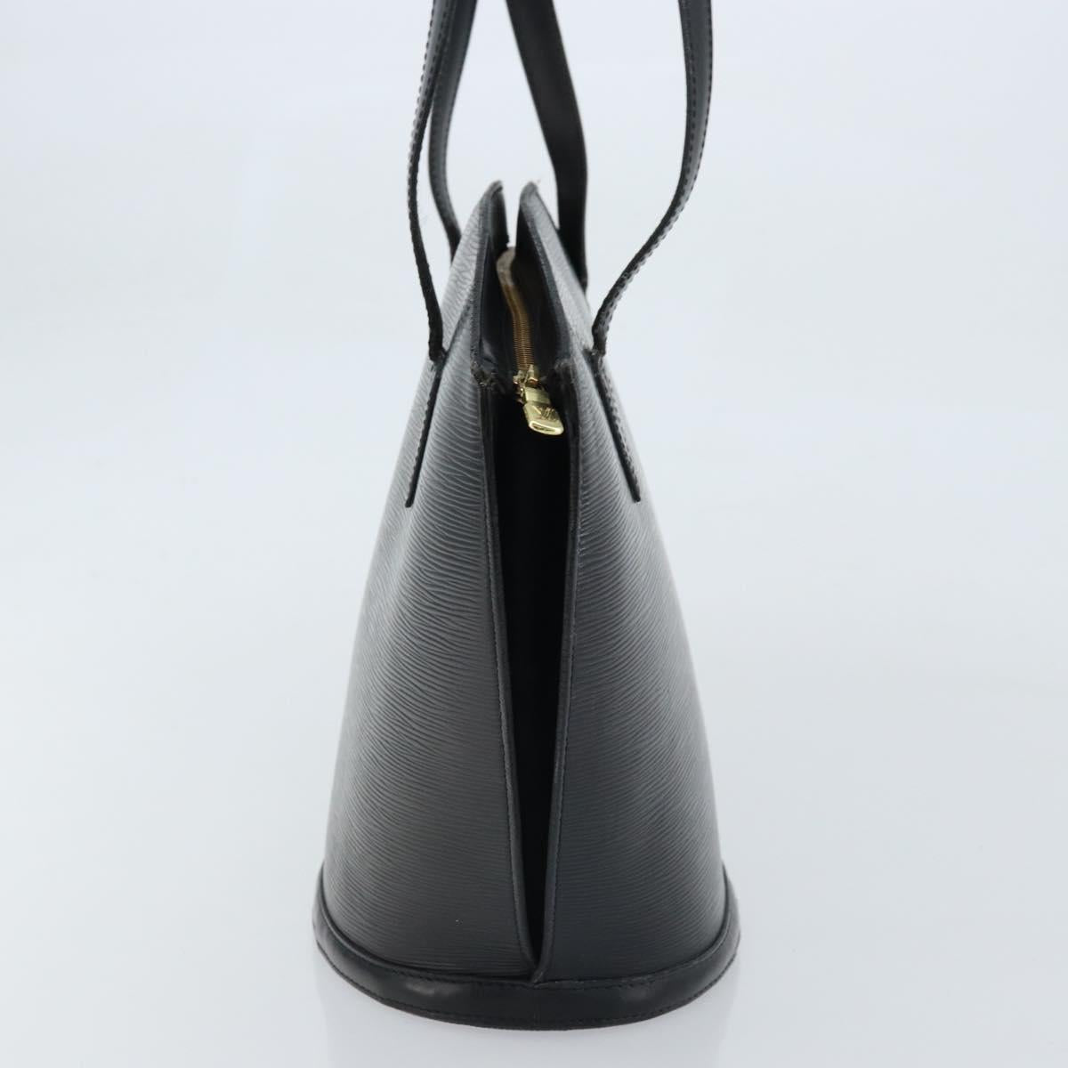 LOUIS VUITTON Epi Saint Jacques Shopping Shoulder Bag Black M52262 Auth 172132