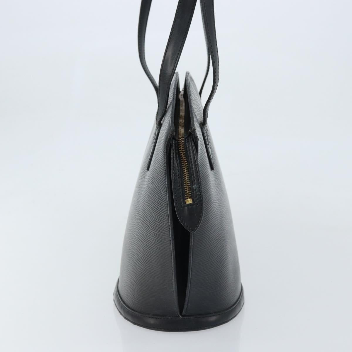 LOUIS VUITTON Epi Saint Jacques Shopping Shoulder Bag Black M52262 Auth 172132