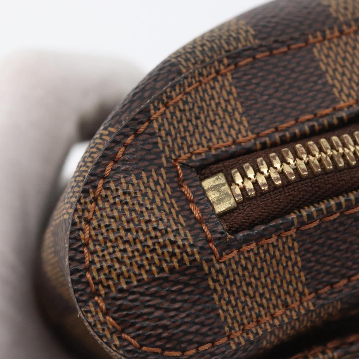 LOUIS VUITTON Damier Ebene Geronimos Shoulder Bag N51994 LV Auth 172134V