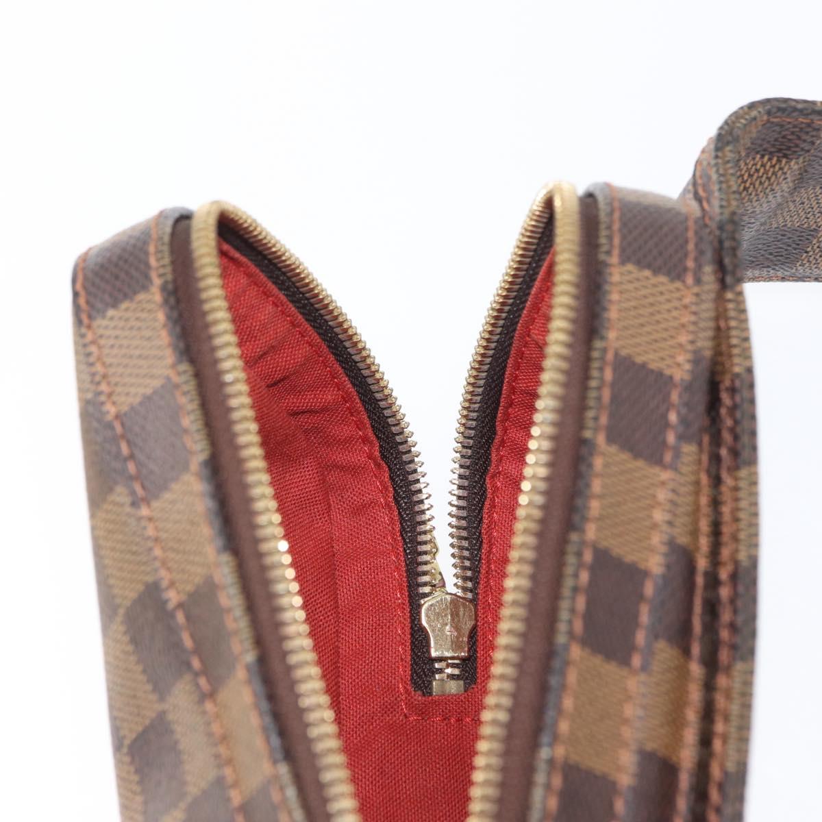 LOUIS VUITTON Damier Ebene Geronimos Shoulder Bag N51994 LV Auth 172134V