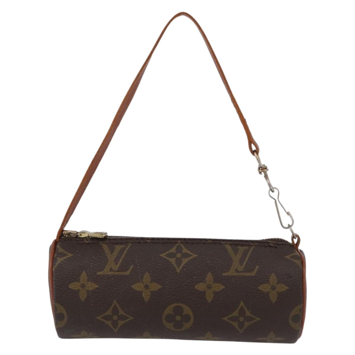 LOUIS VUITTON Monogram Papillon Pouch LV Auth 172145A