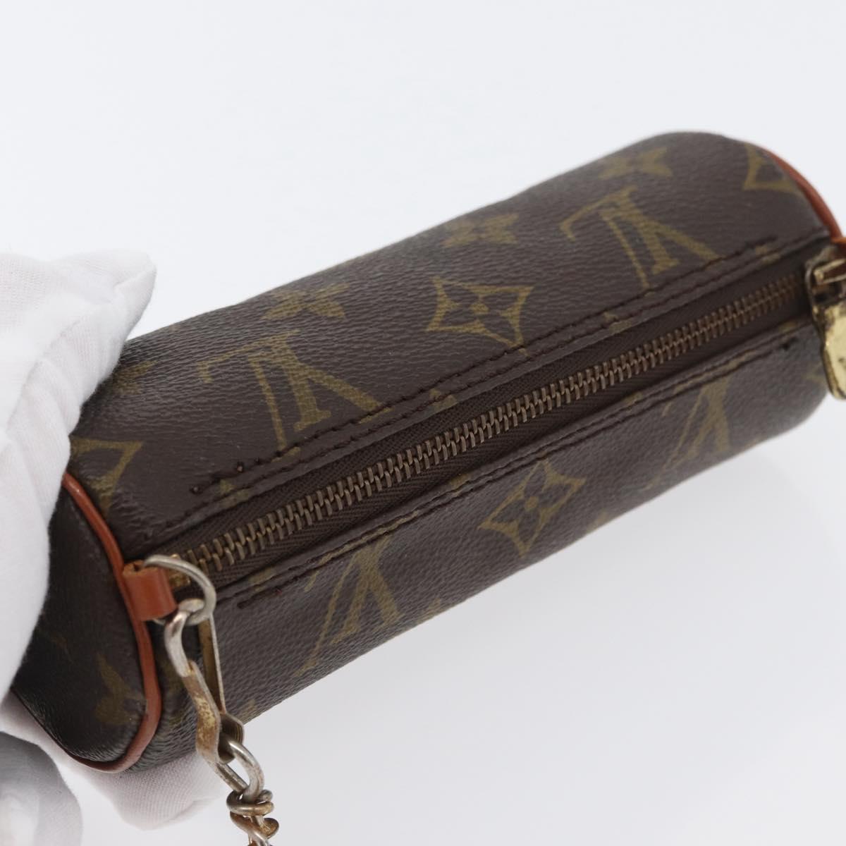 LOUIS VUITTON Monogram Papillon Pouch LV Auth 172145A