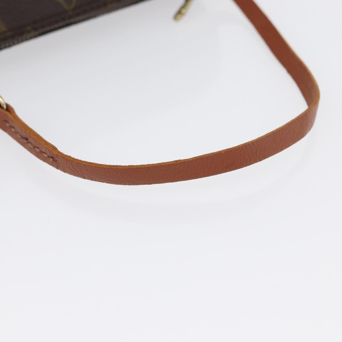 LOUIS VUITTON Monogram Papillon Pouch LV Auth 172145A