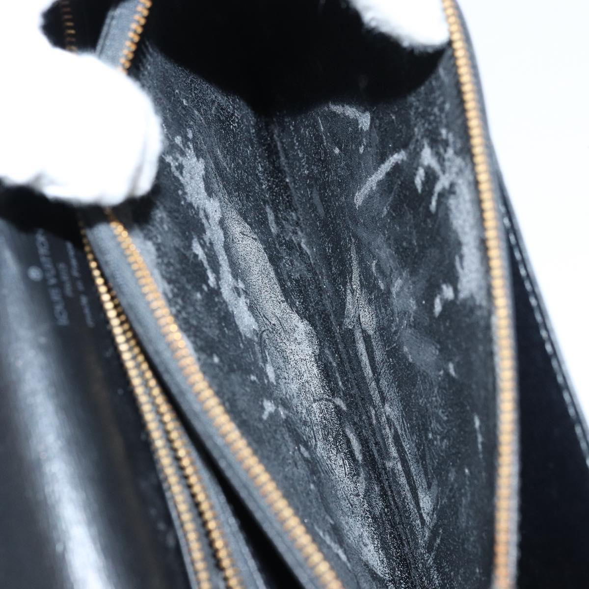 LOUIS VUITTON Epi Concorde Hand Bag Black M52132 LV Auth 172148