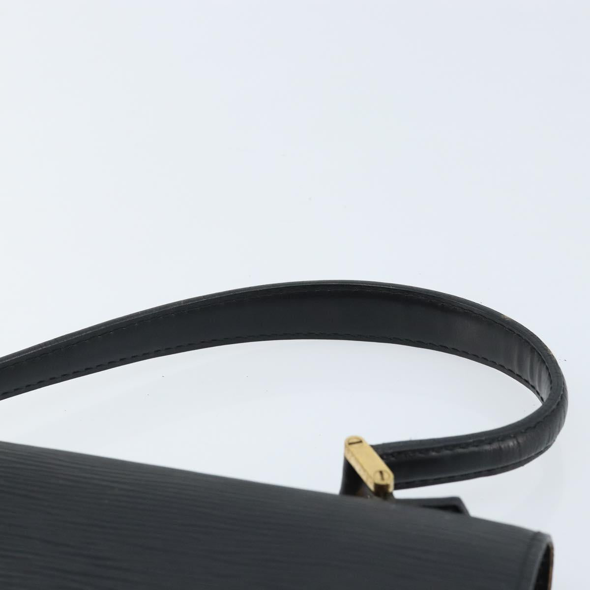 LOUIS VUITTON Epi Concorde Hand Bag Black M52132 LV Auth 172148