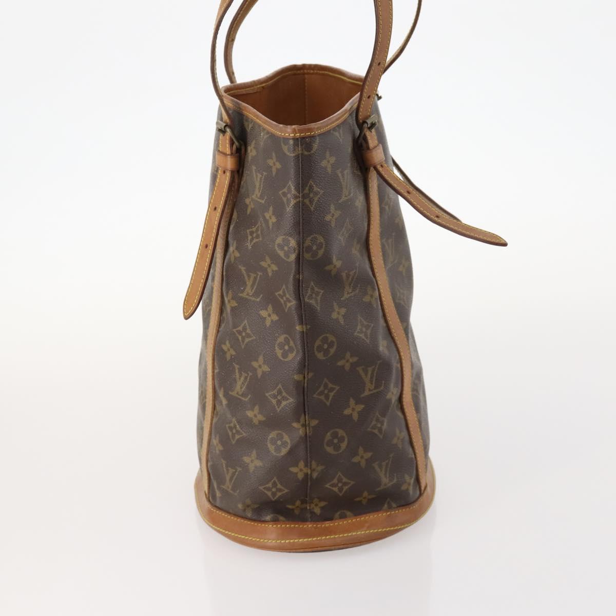 LOUIS VUITTON Monogram Bucket GM Shoulder Bag M42236 LV Auth 172193