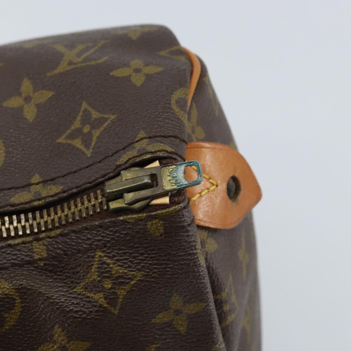 LOUIS VUITTON Monogram Speedy 30 Hand Bag M41526 LV Auth 172194A