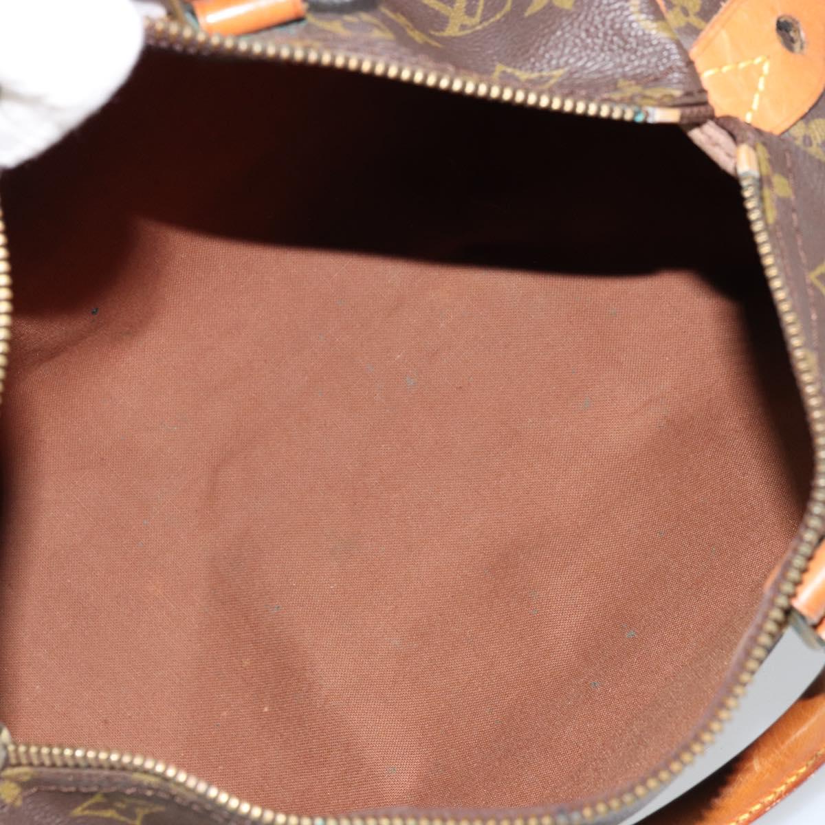 LOUIS VUITTON Monogram Speedy 30 Hand Bag M41526 LV Auth 172194A