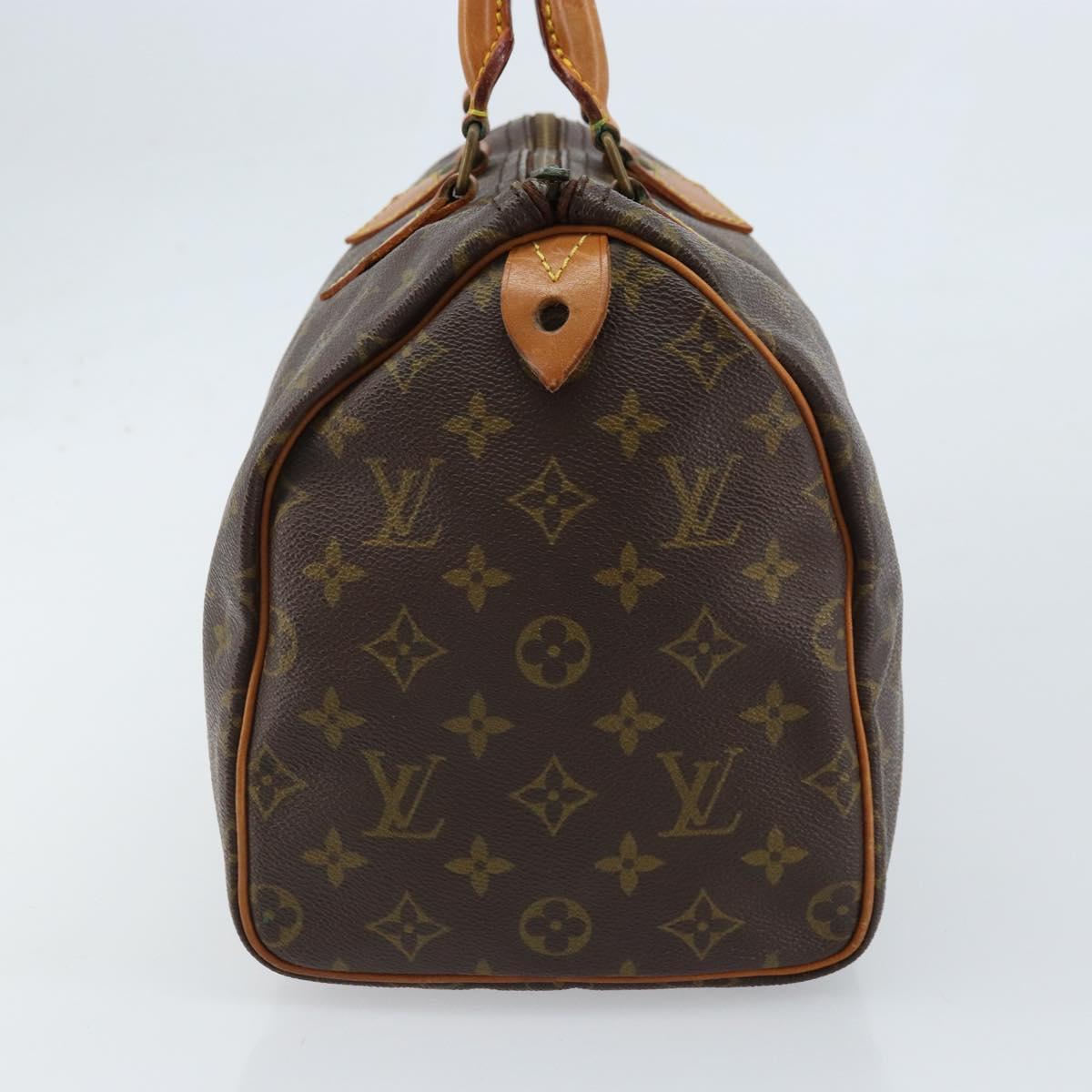 LOUIS VUITTON Monogram Speedy 30 Hand Bag M41526 LV Auth 172194A