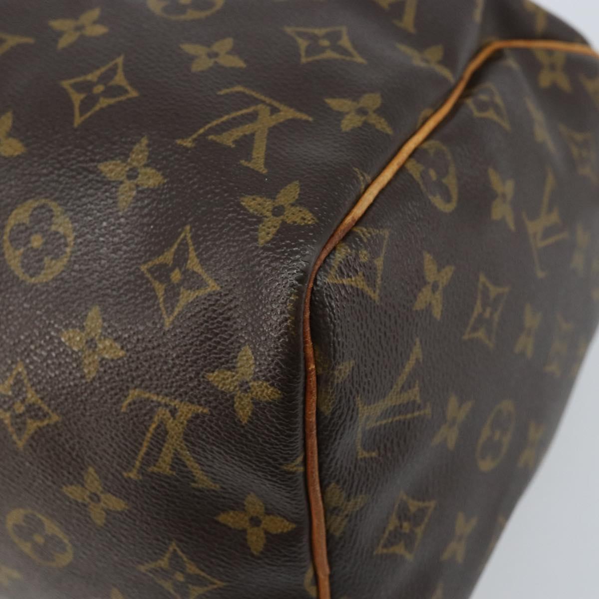LOUIS VUITTON Monogram Speedy 30 Hand Bag M41526 LV Auth 172196A