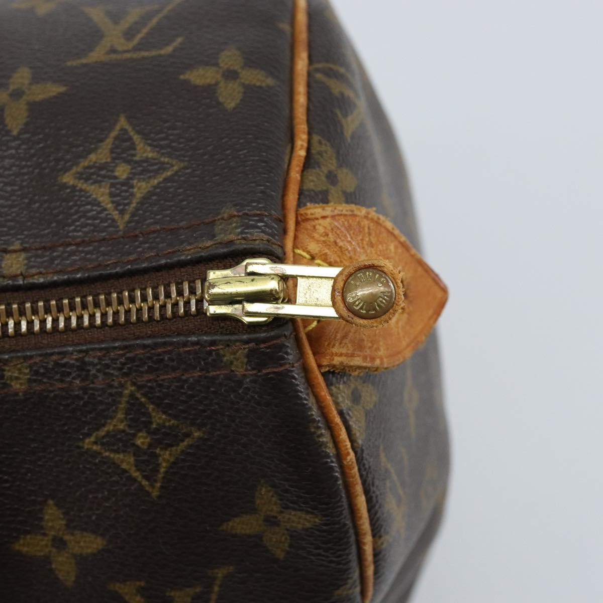 LOUIS VUITTON Monogram Speedy 30 Hand Bag M41526 LV Auth 172196A