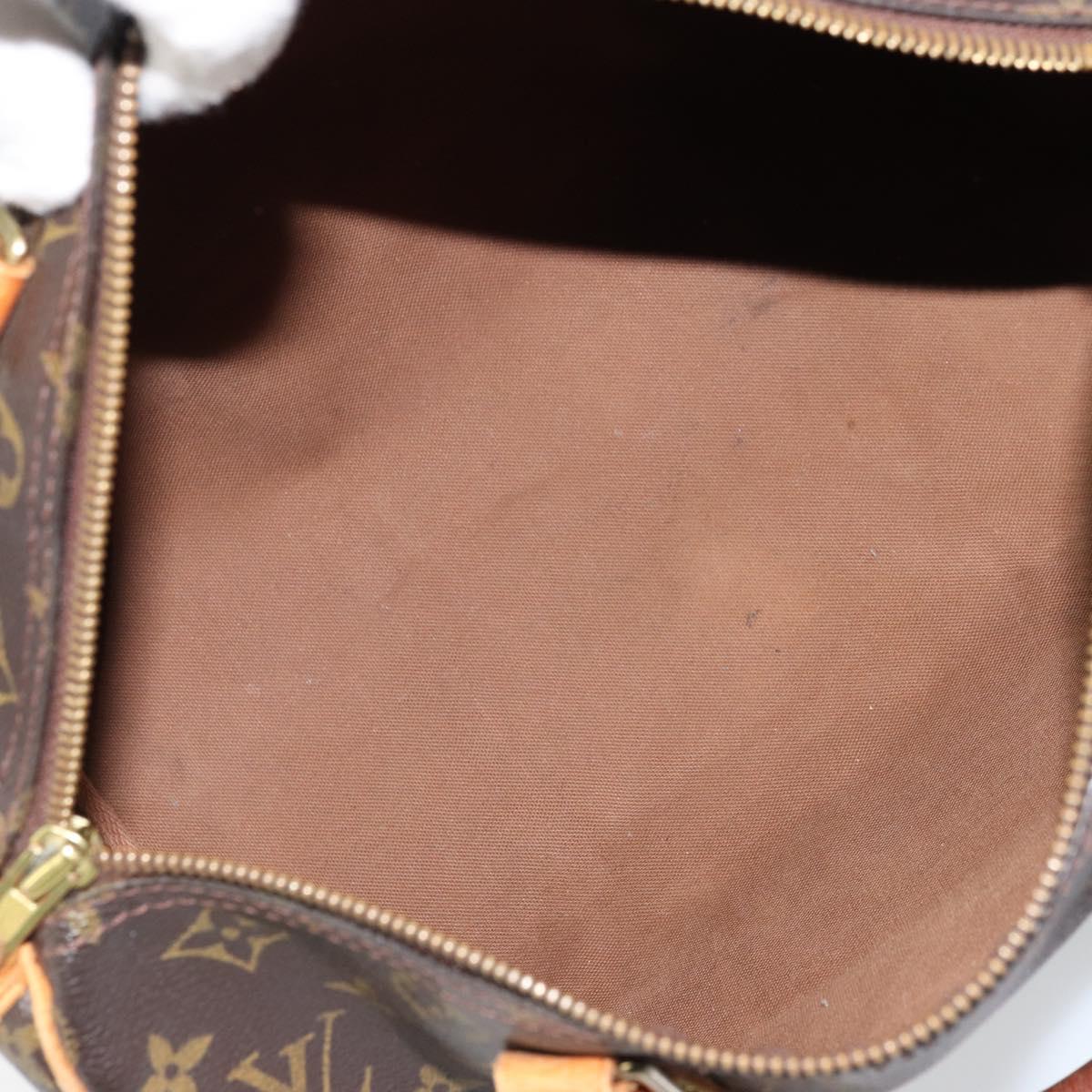 LOUIS VUITTON Monogram Speedy 30 Hand Bag M41526 LV Auth 172196A