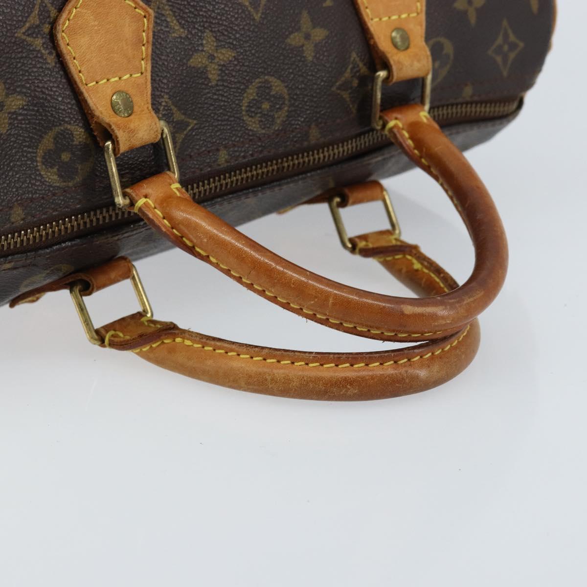 LOUIS VUITTON Monogram Speedy 30 Hand Bag M41526 LV Auth 172196A