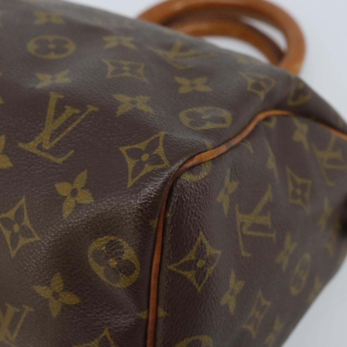 LOUIS VUITTON Monogram Speedy 25 Hand Bag M41528 LV Auth 172199A