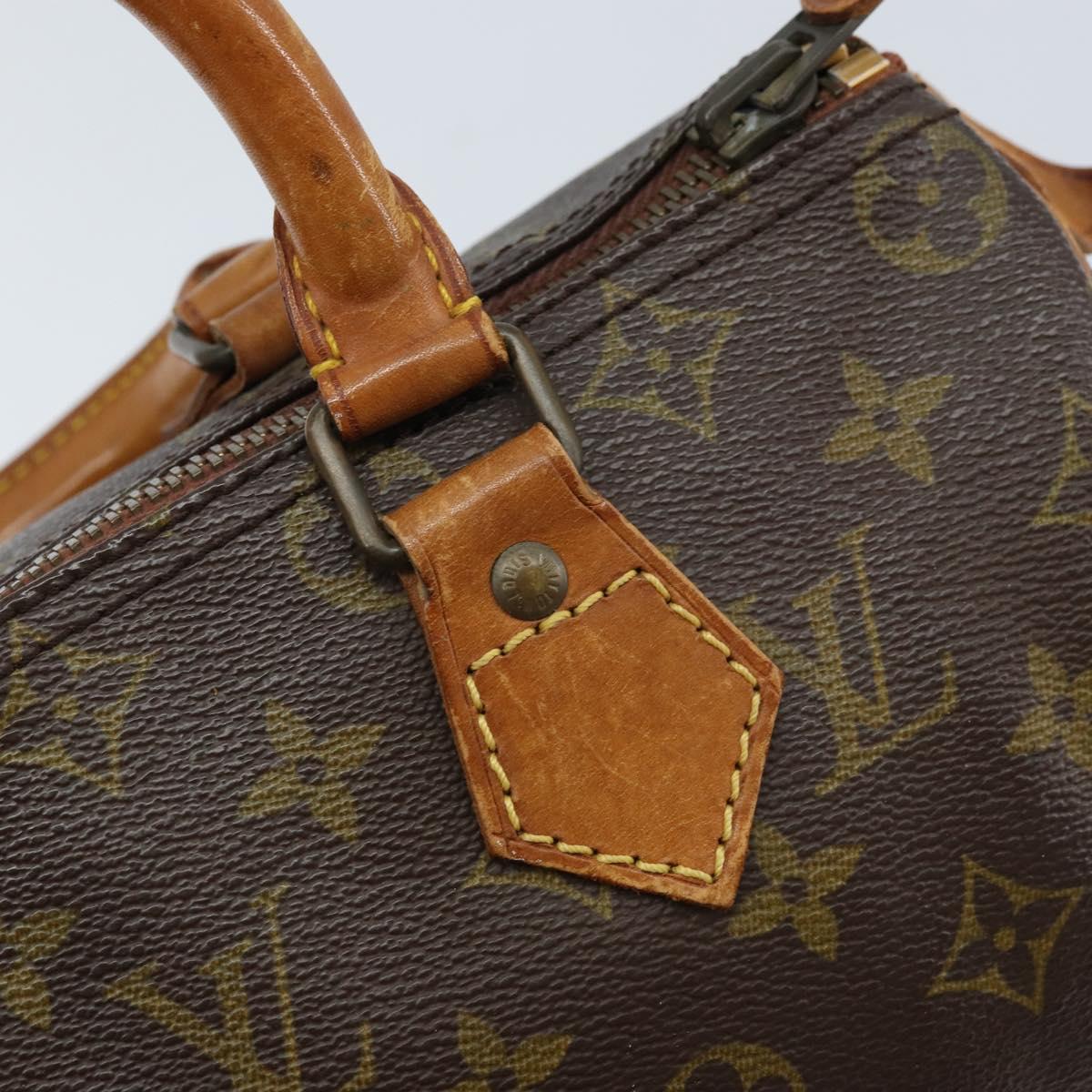 LOUIS VUITTON Monogram Speedy 25 Hand Bag M41528 LV Auth 172199A