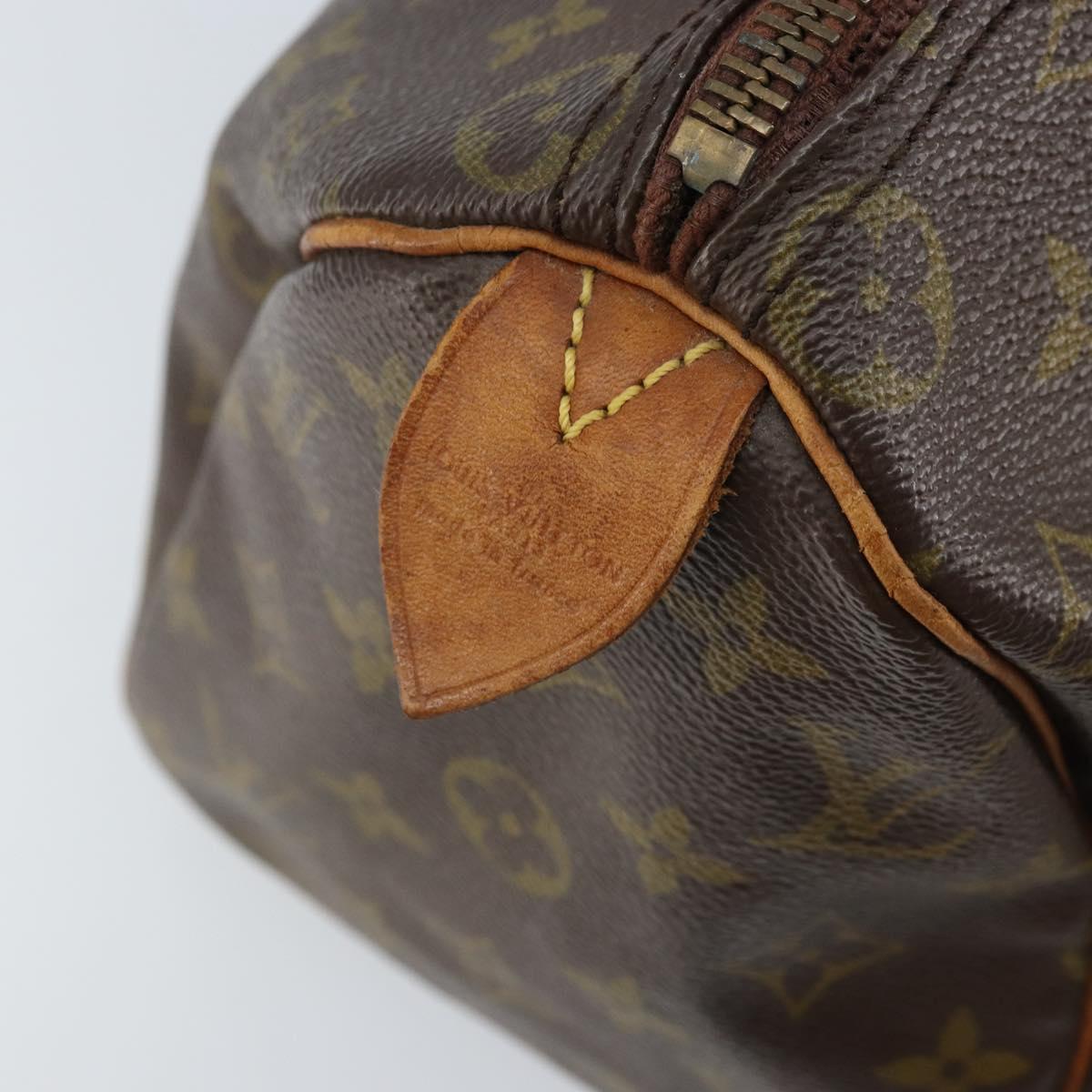 LOUIS VUITTON Monogram Speedy 25 Hand Bag M41528 LV Auth 172199A