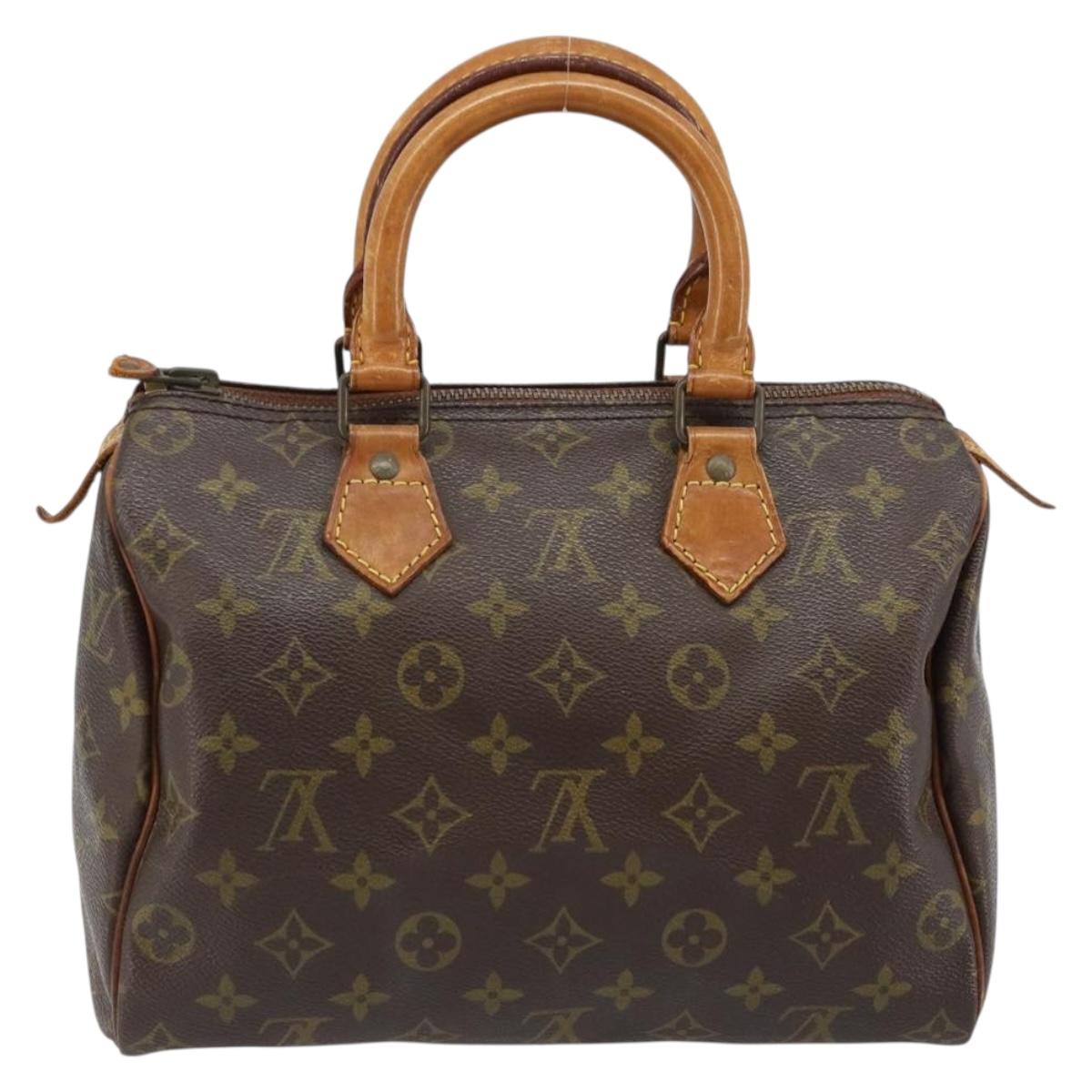 LOUIS VUITTON Monogram Speedy 25 Hand Bag M41528 LV Auth 172199A