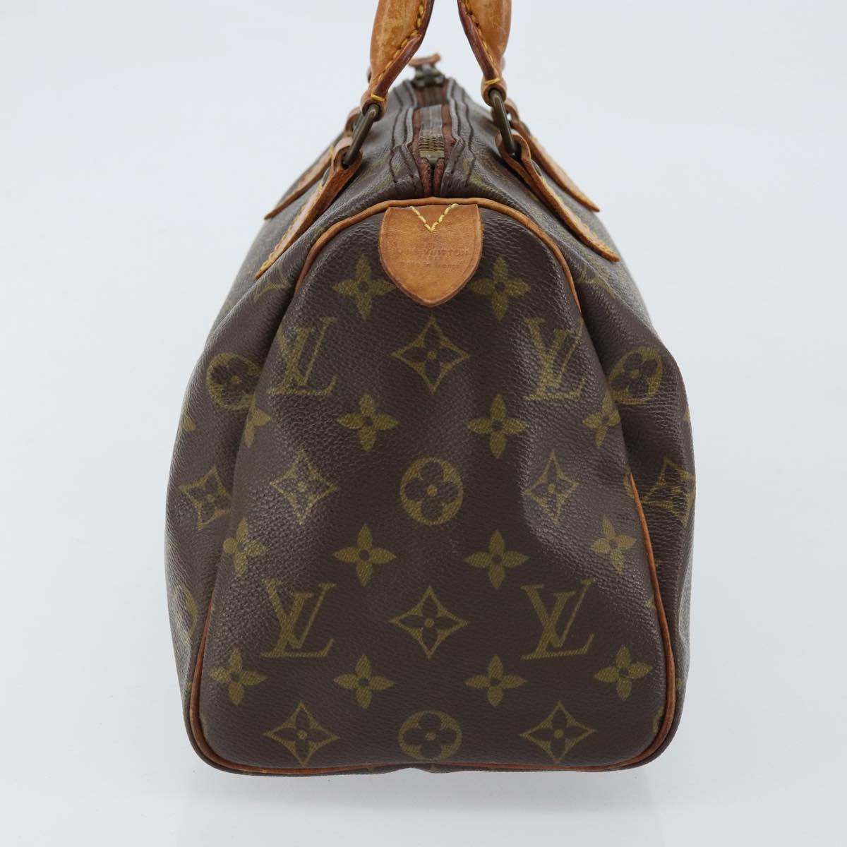 LOUIS VUITTON Monogram Speedy 25 Hand Bag M41528 LV Auth 172199A