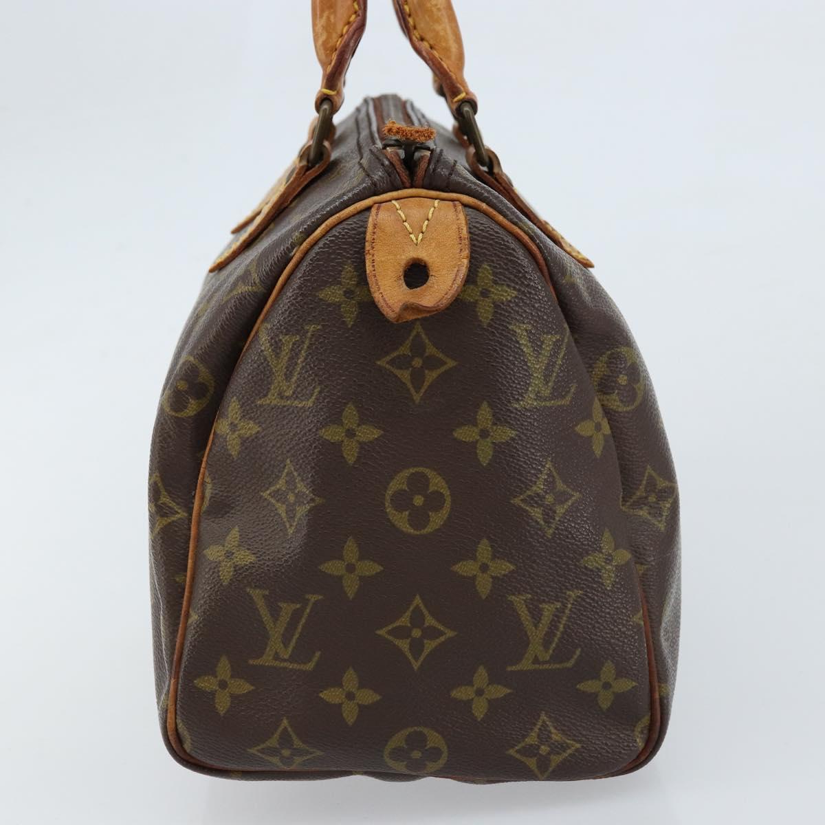 LOUIS VUITTON Monogram Speedy 25 Hand Bag M41528 LV Auth 172199A