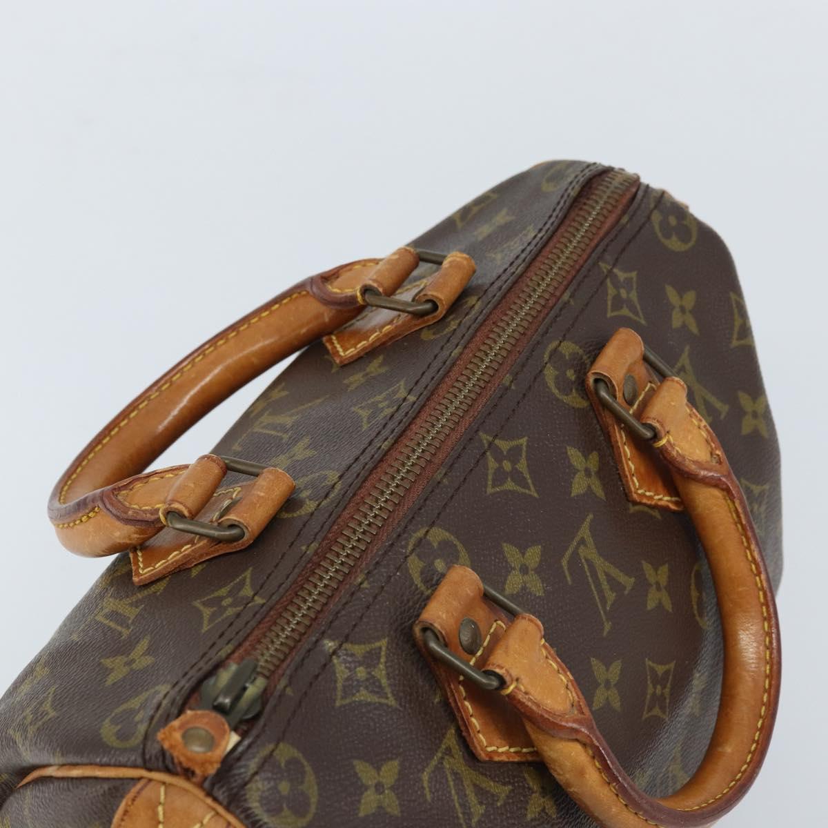 LOUIS VUITTON Monogram Speedy 25 Hand Bag M41528 LV Auth 172199A