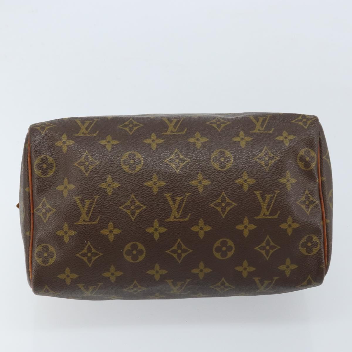 LOUIS VUITTON Monogram Speedy 25 Hand Bag M41528 LV Auth 172199A