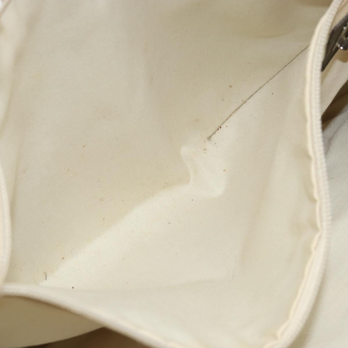 Salvatore Ferragamo Shoulder Bag Suede Khaki Auth 172292