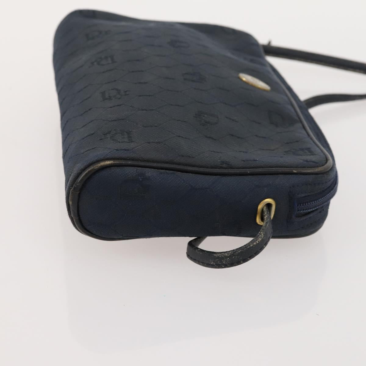 BALLY Dior Fendi Honeycomb Shoulder Bag Suede 3 Set Gray Navy black Auth 172316