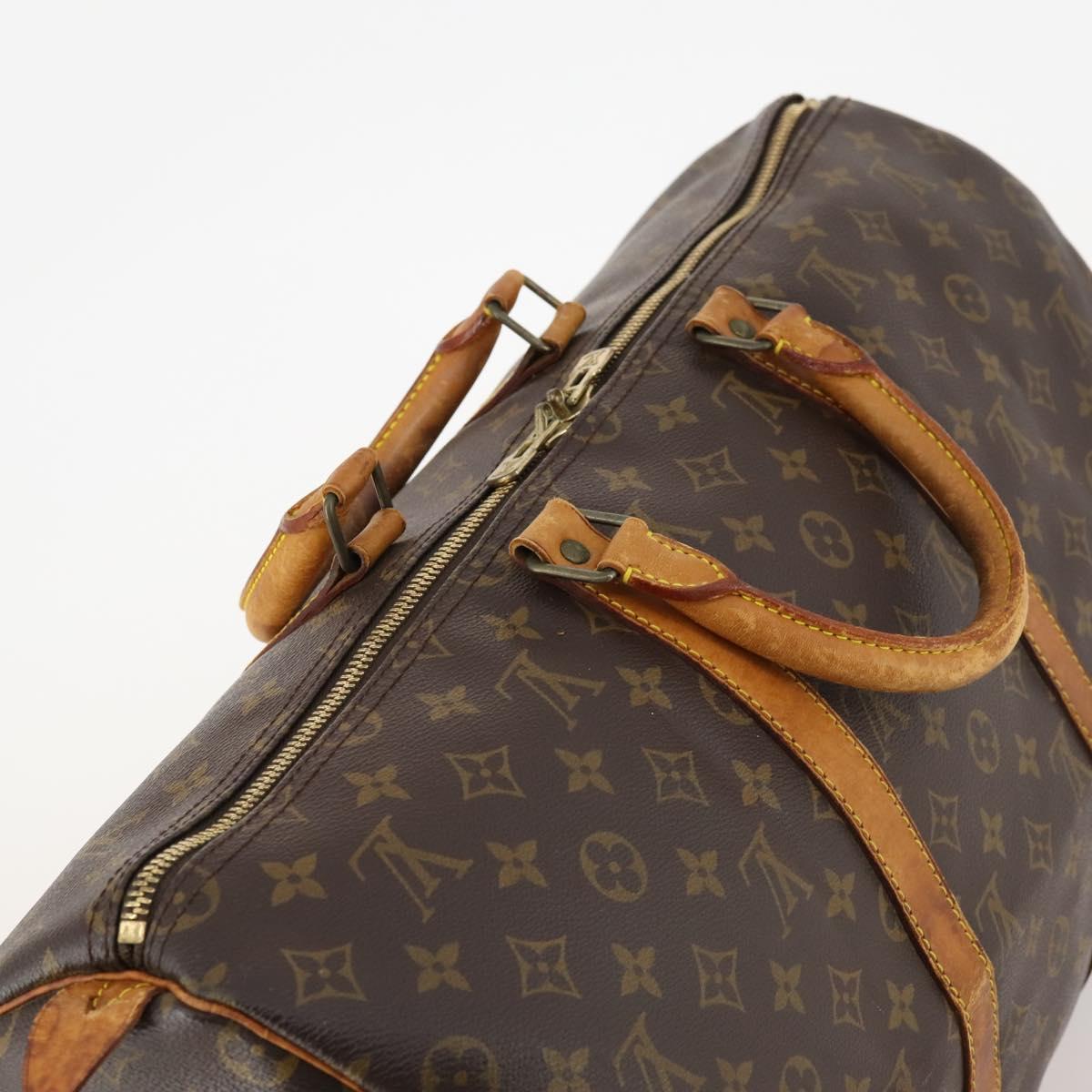 LOUIS VUITTON Monogram Keepall 50 Boston Bag M41426 LV Auth 172320