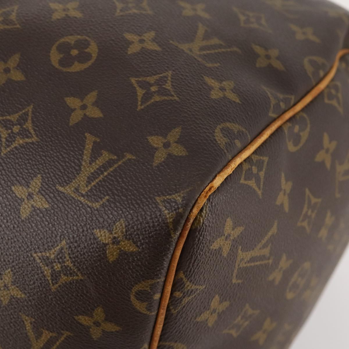 LOUIS VUITTON Monogram Keepall 55 Boston Bag M41424 LV Auth 172324
