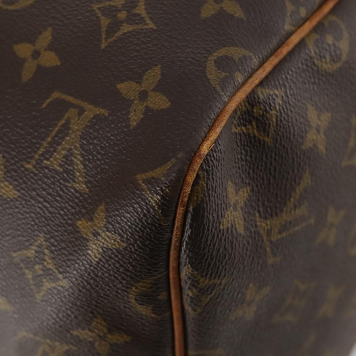 LOUIS VUITTON Monogram Keepall 55 Boston Bag M41424 LV Auth 172324