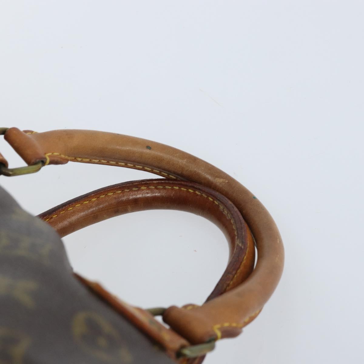 LOUIS VUITTON Monogram Speedy 35 Hand Bag M41524 LV Auth 172327